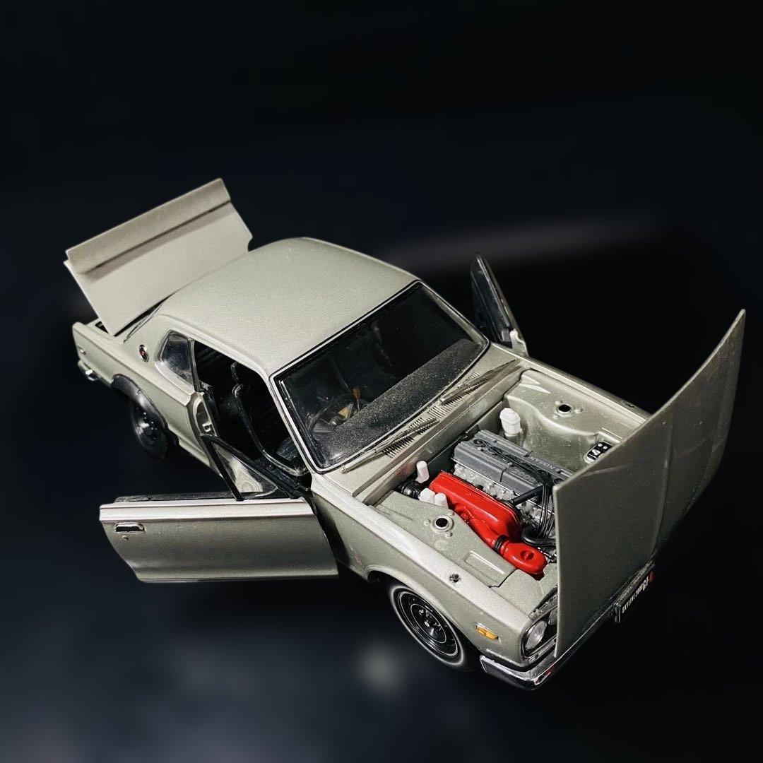 京商 1/18 日産フェアレディ240ZGマルーン スカイライン2000GT-R