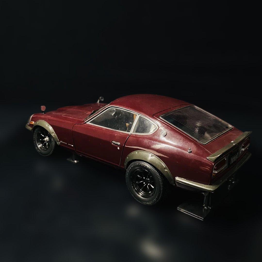京商 1/18 日産フェアレディ240ZGマルーン スカイライン2000GT-R