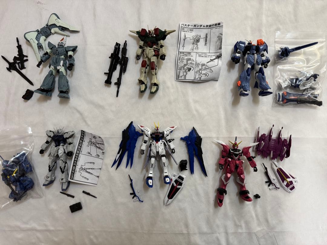 Gフレーム　まとめ売り　フリーダム　ケンプファー　ガンダム　SEED fa