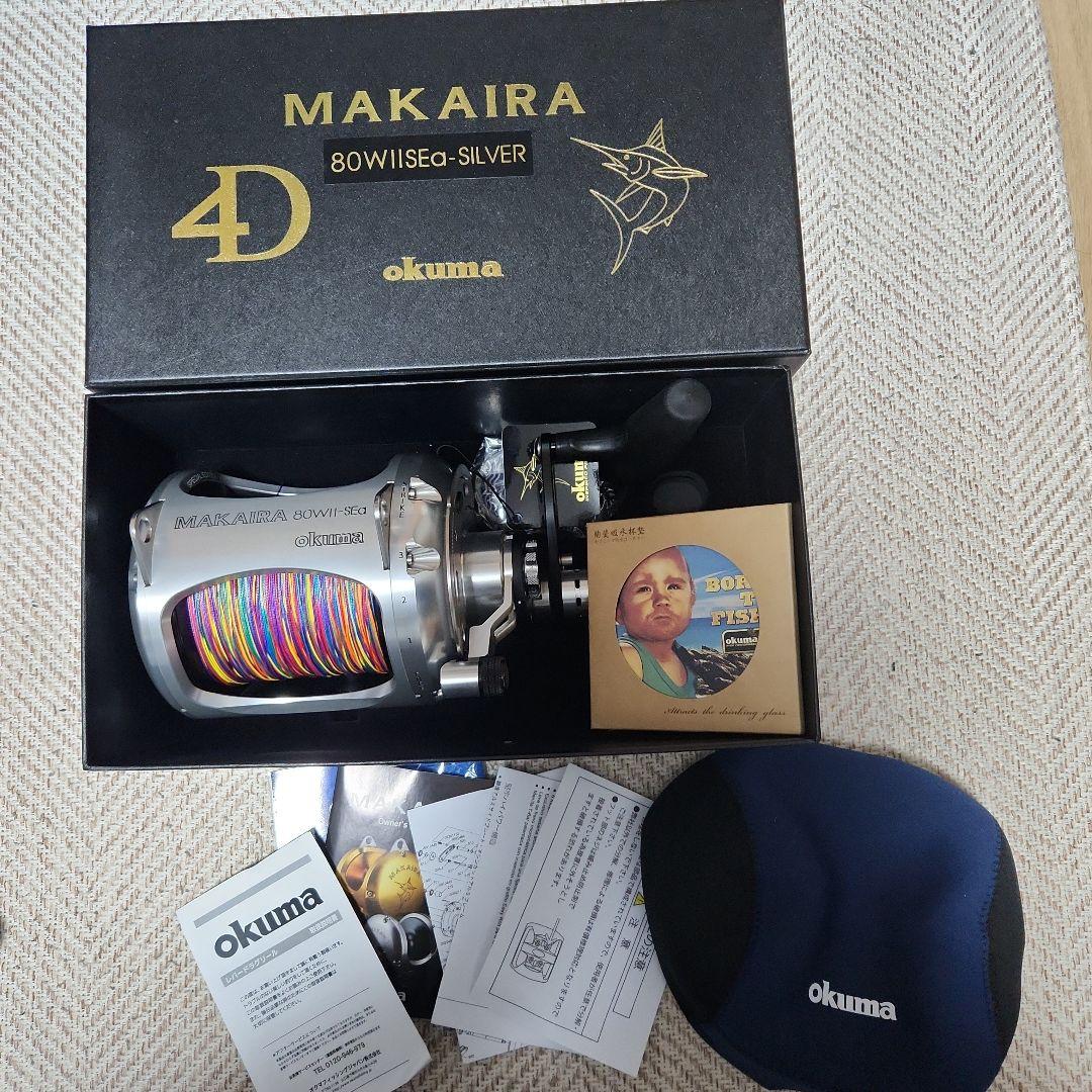 マカイラ 80WIISE-Q-SILVER リール