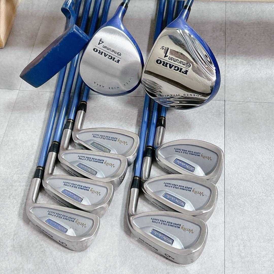 V045 キャロウェイ 他 レディース ゴルフ クラブ セット 11点 かわいい