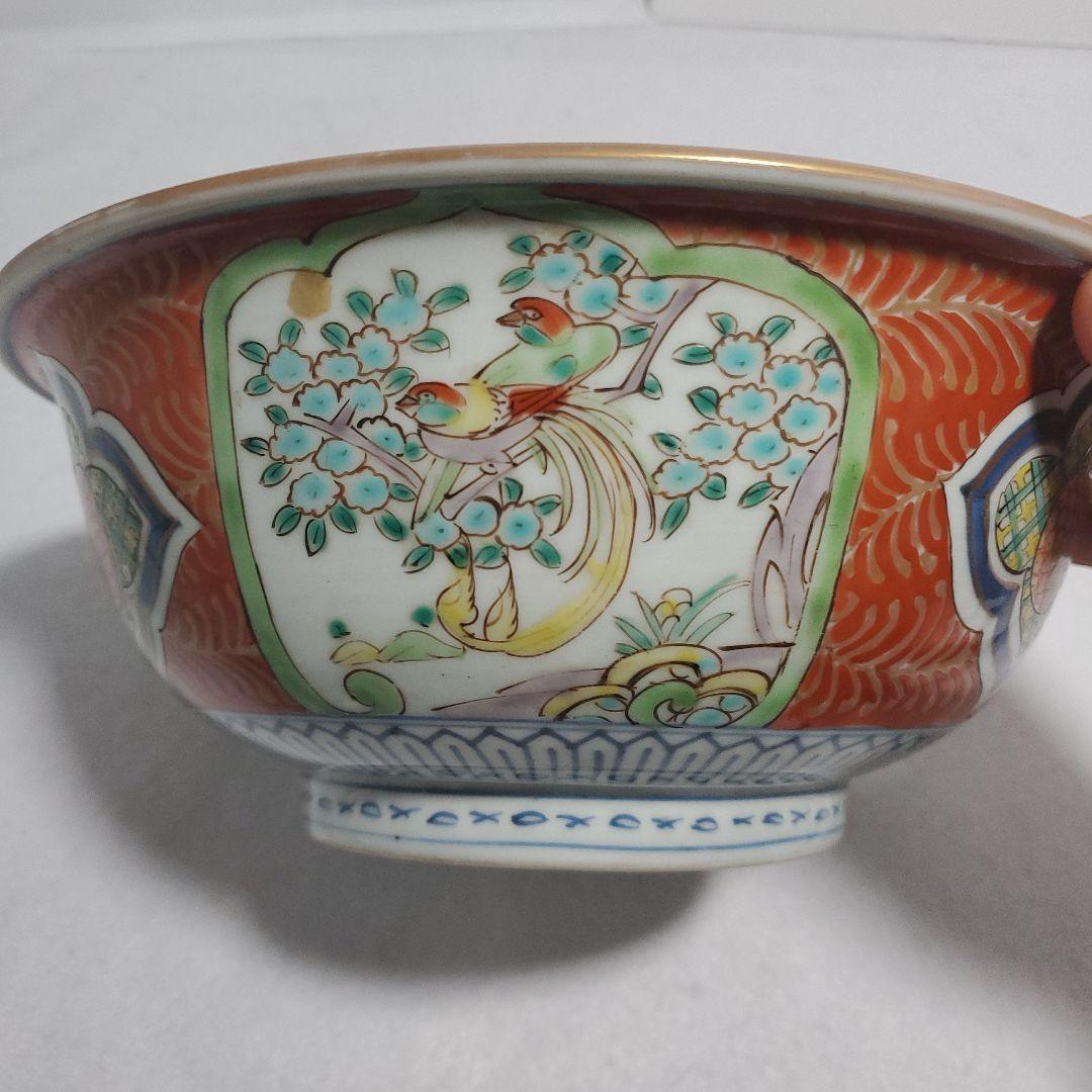 伊万里色絵鉢 1客