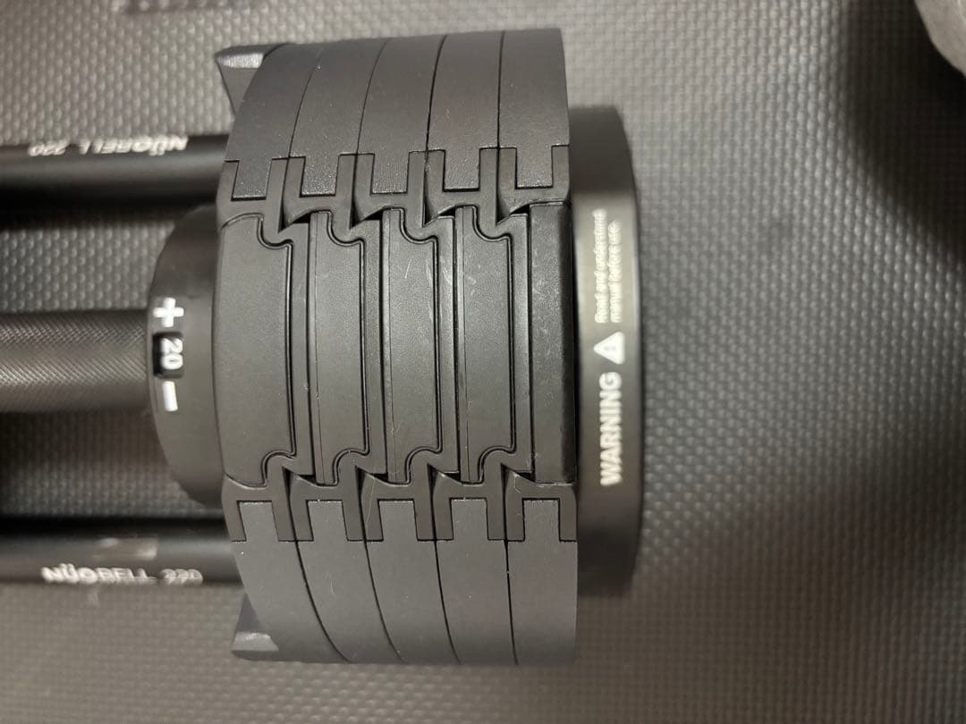 ①NUOBELL(FLEXBELL)20kg可変式2kg刻み 2個セット購入必須