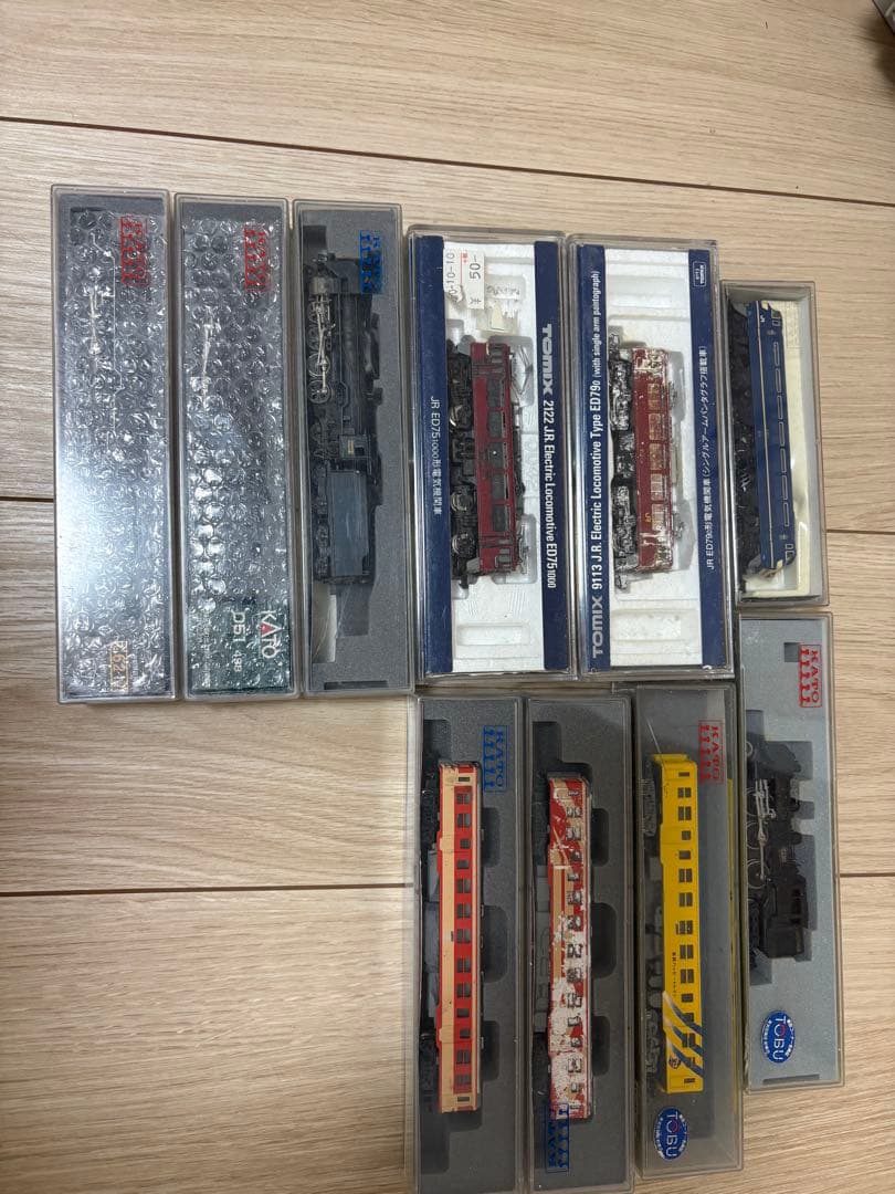 【ジャンク】Nゲージ約80両まとめ売り！おまけでレールや部品、パワーユニットも！