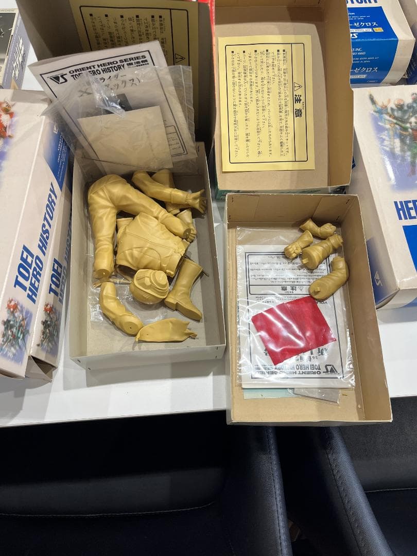 TOEI HERO HISTORY キカイダー　仮面ライダーなど