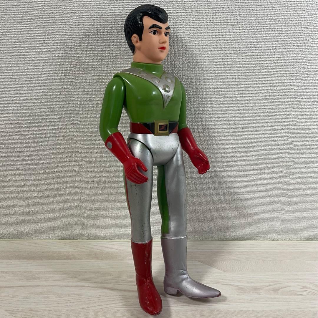 旧バンダイ ソフビ サンダーマスク フィギュア 東洋エージェンシー 面替え