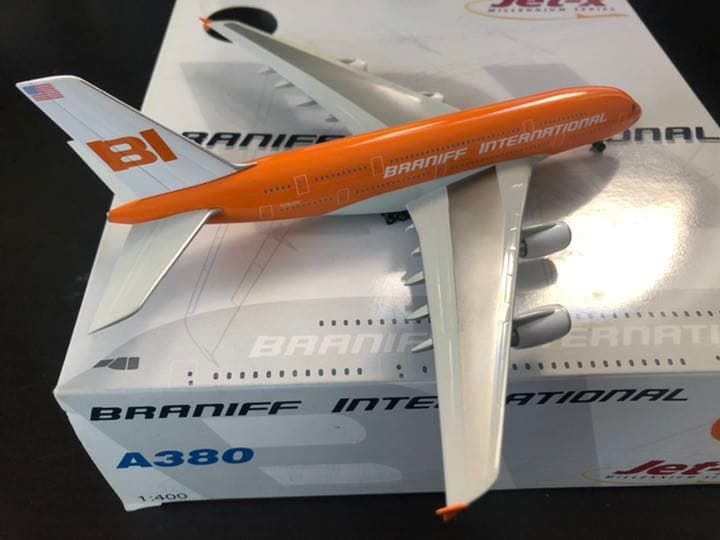 航空機・ヘリコプター Jet-X 1/400 JX053 A380QC BRANIFF