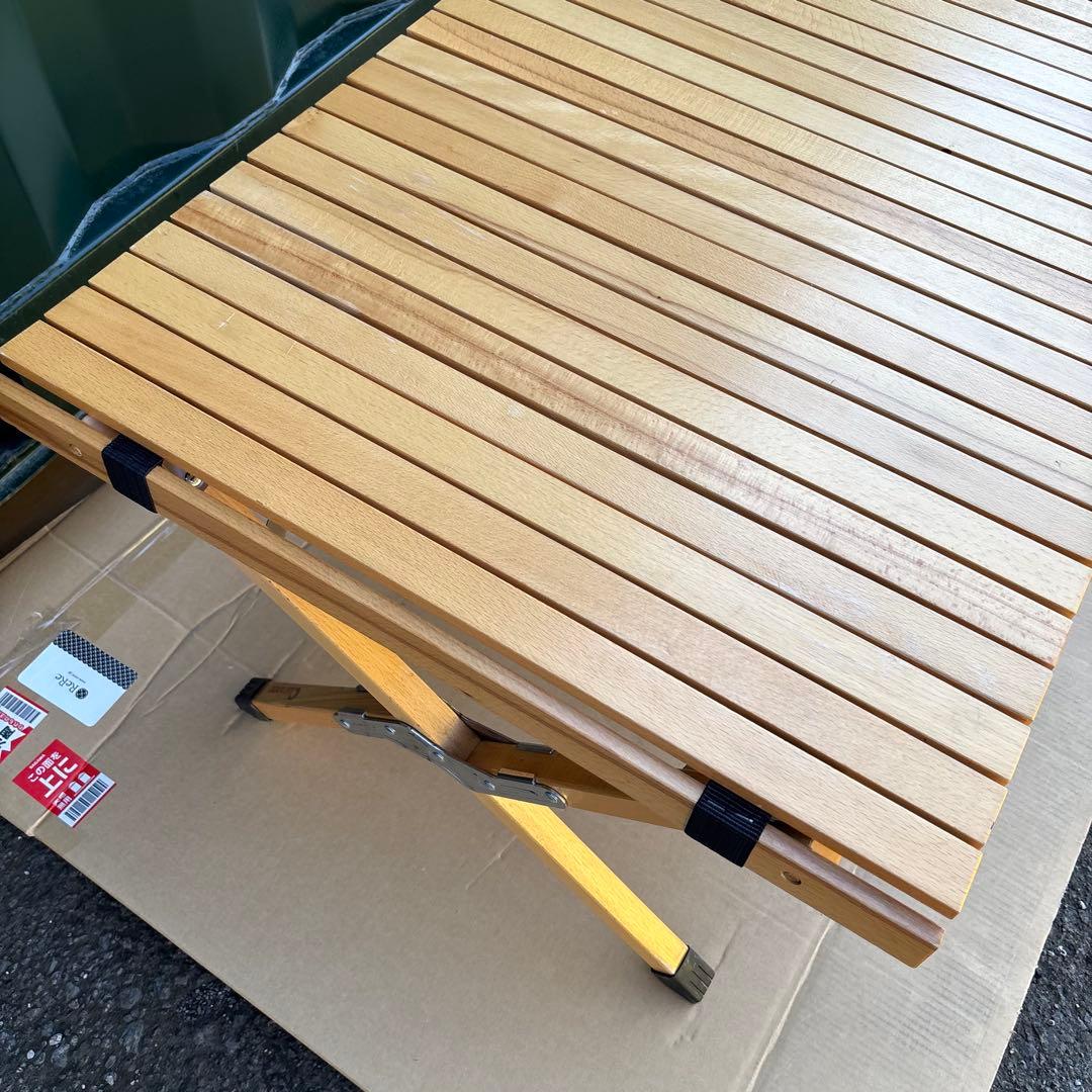 Curiace キュリアス ロールトップテーブル　ブナ　天然木　100cm