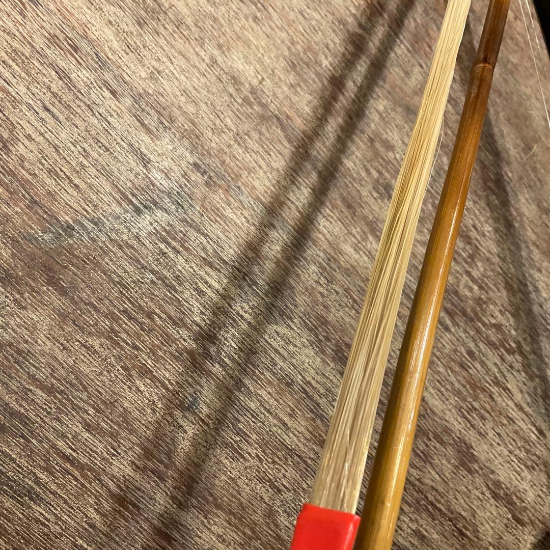 美品！二胡 敦煌 ニシキヘビ皮 蛇皮 ケース 教本セット上海民族楽器