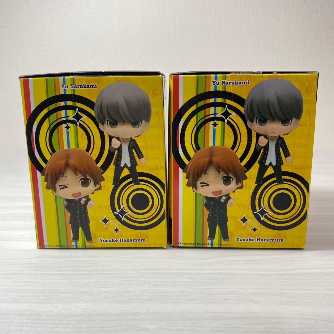 ペルソナ4 みにっこフィギュア 鳴上悠 花村陽介 ミニフィギュア