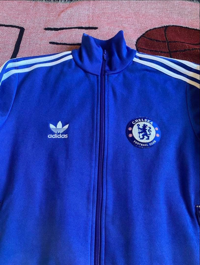 Chelsea FC adidas フルジップジャケット Mサイズ