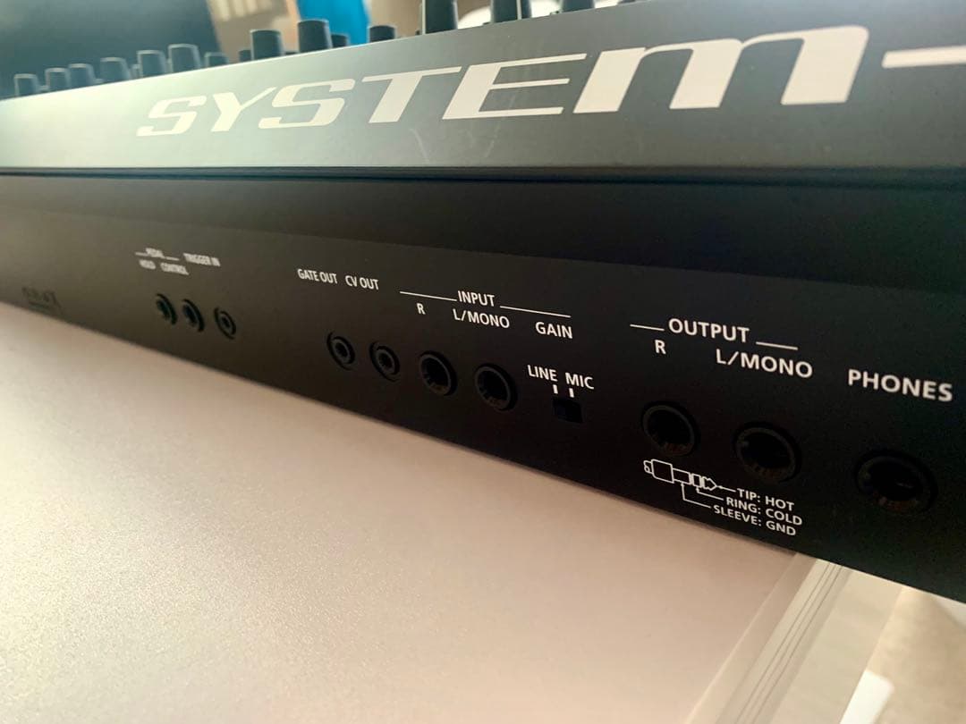 Roland SYSTEM-8 ｜海外製アルミサイドパネル付｜プラグアウト