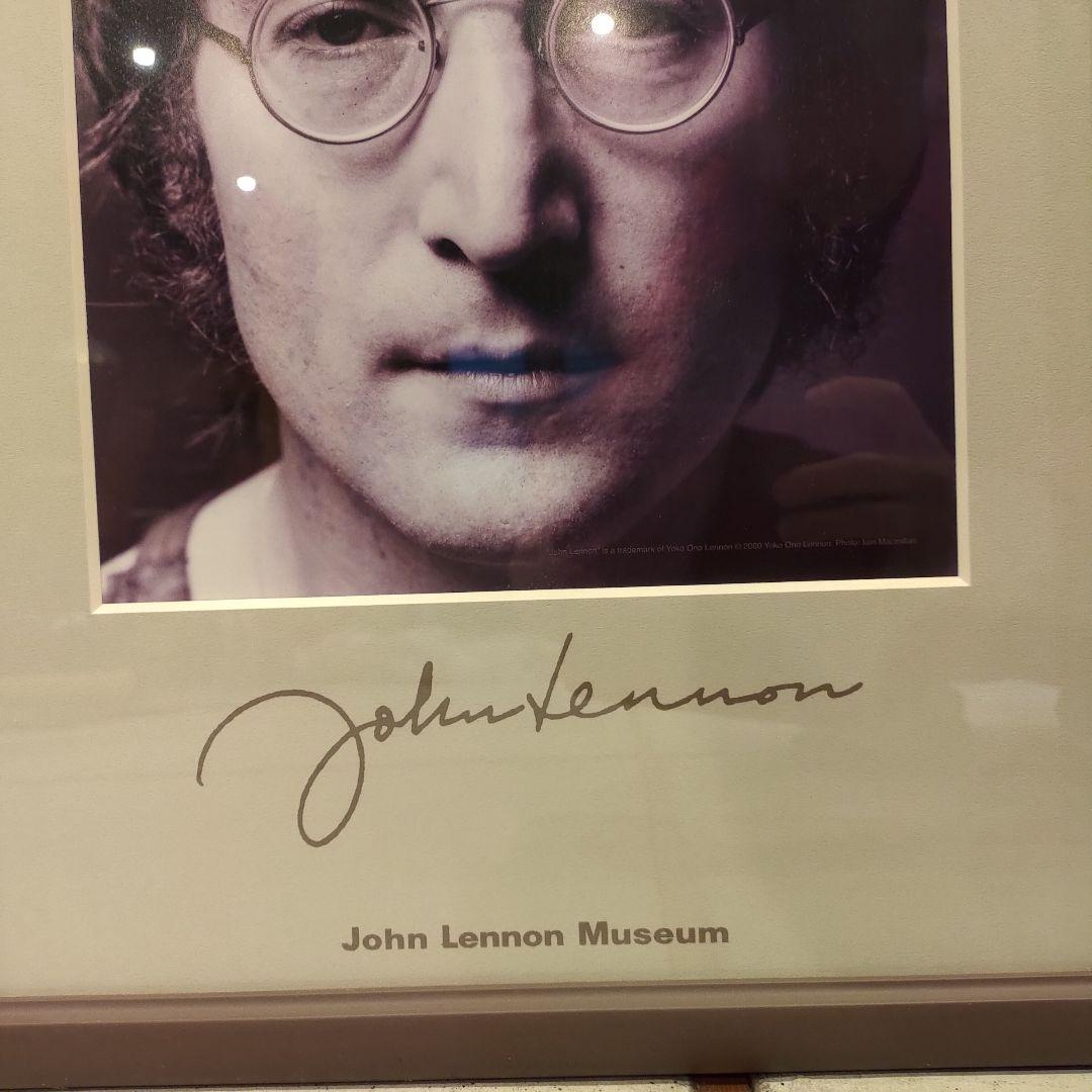 John Lennon ポートレート フレーム付き