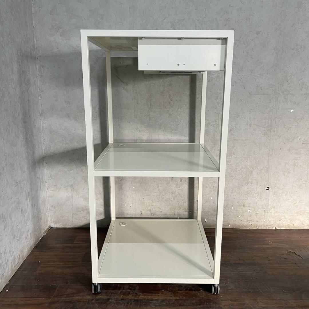 プリンターラック 引出し キャスター付き スタンド ワゴン 収納 棚