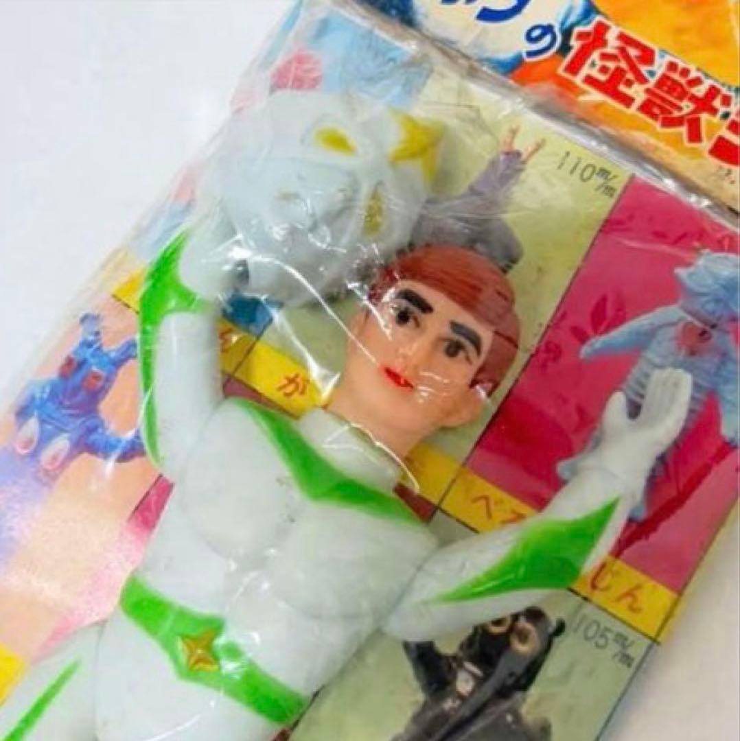 ミラーマン ブルマァクの怪獣シリーズ 面取れ ソフビ 未開封品