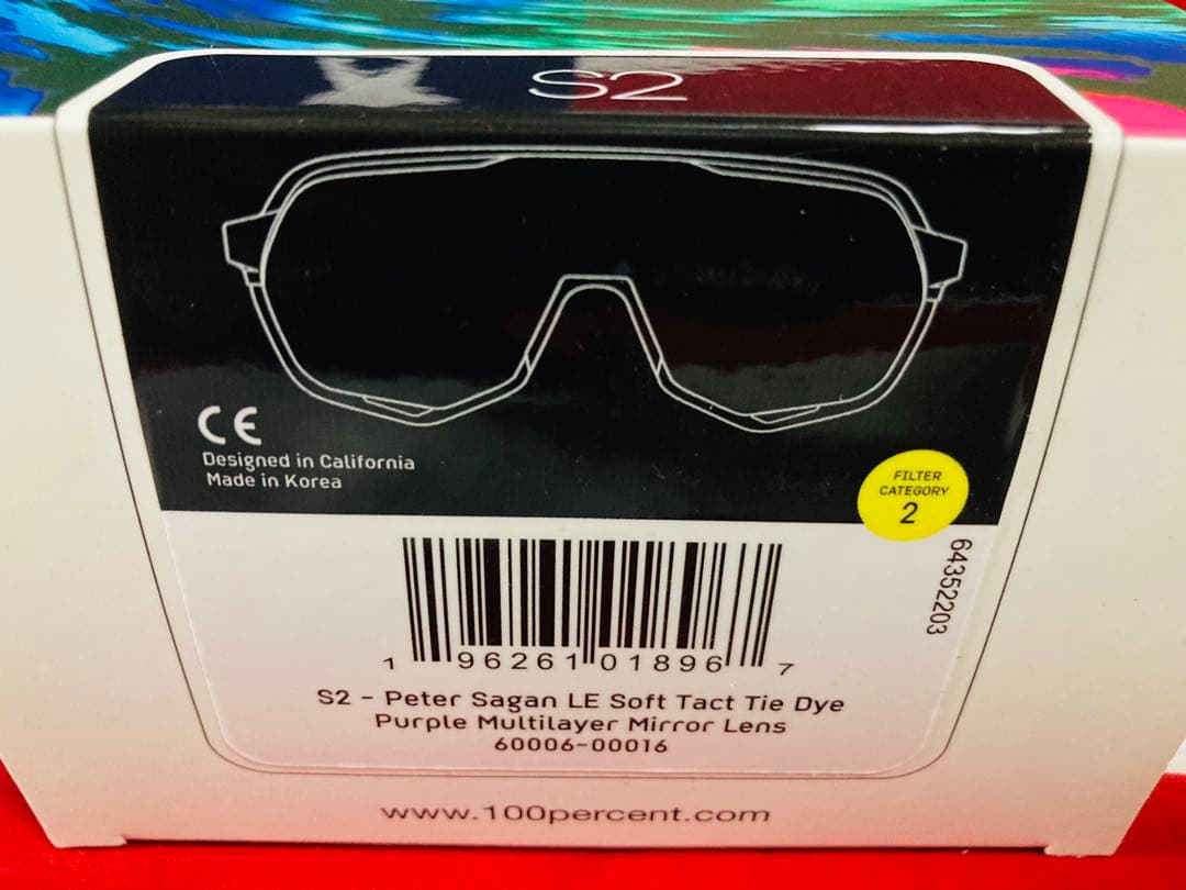 100% S2 Peter Sagan サングラス 野球自転車 サイクリング
