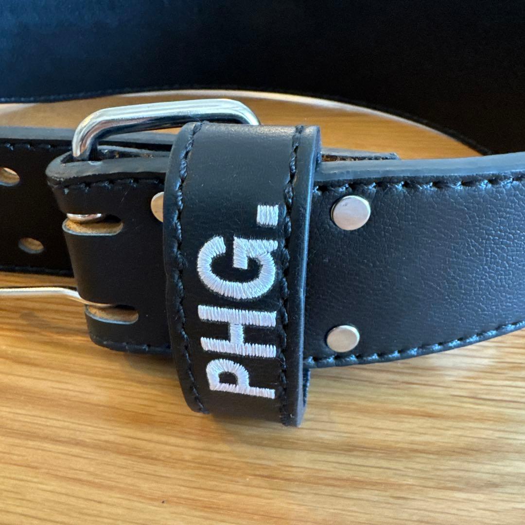 POWERHOUSE GYM パワーベルト 黒