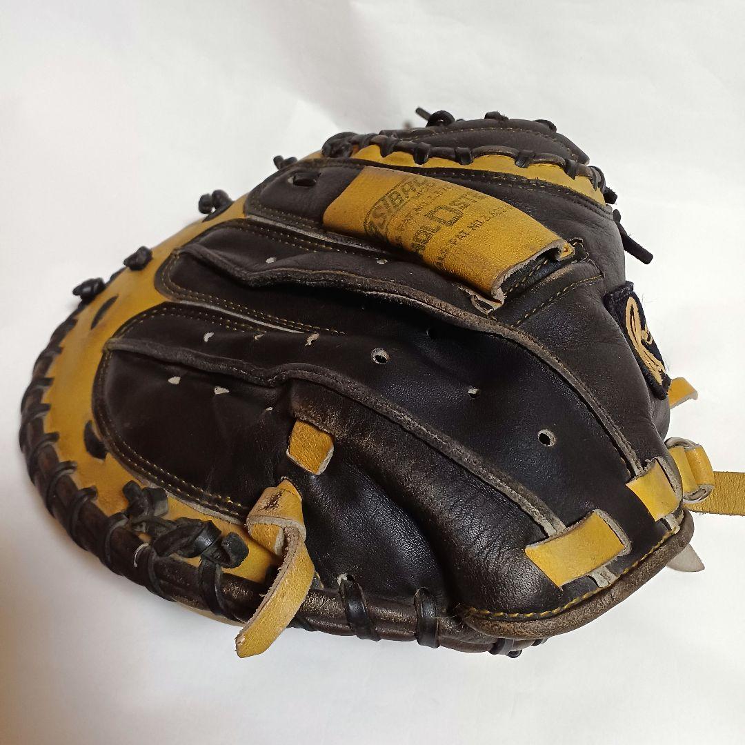 Rawlings ローリングス キャッチャーミット 捕手 軟式一般用 黒×黄