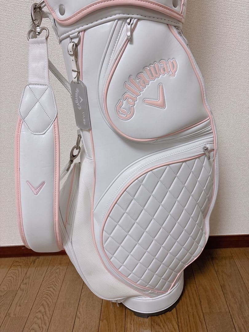 【中古美品】Callaway reva ゴルフバッグ キャディバッグ