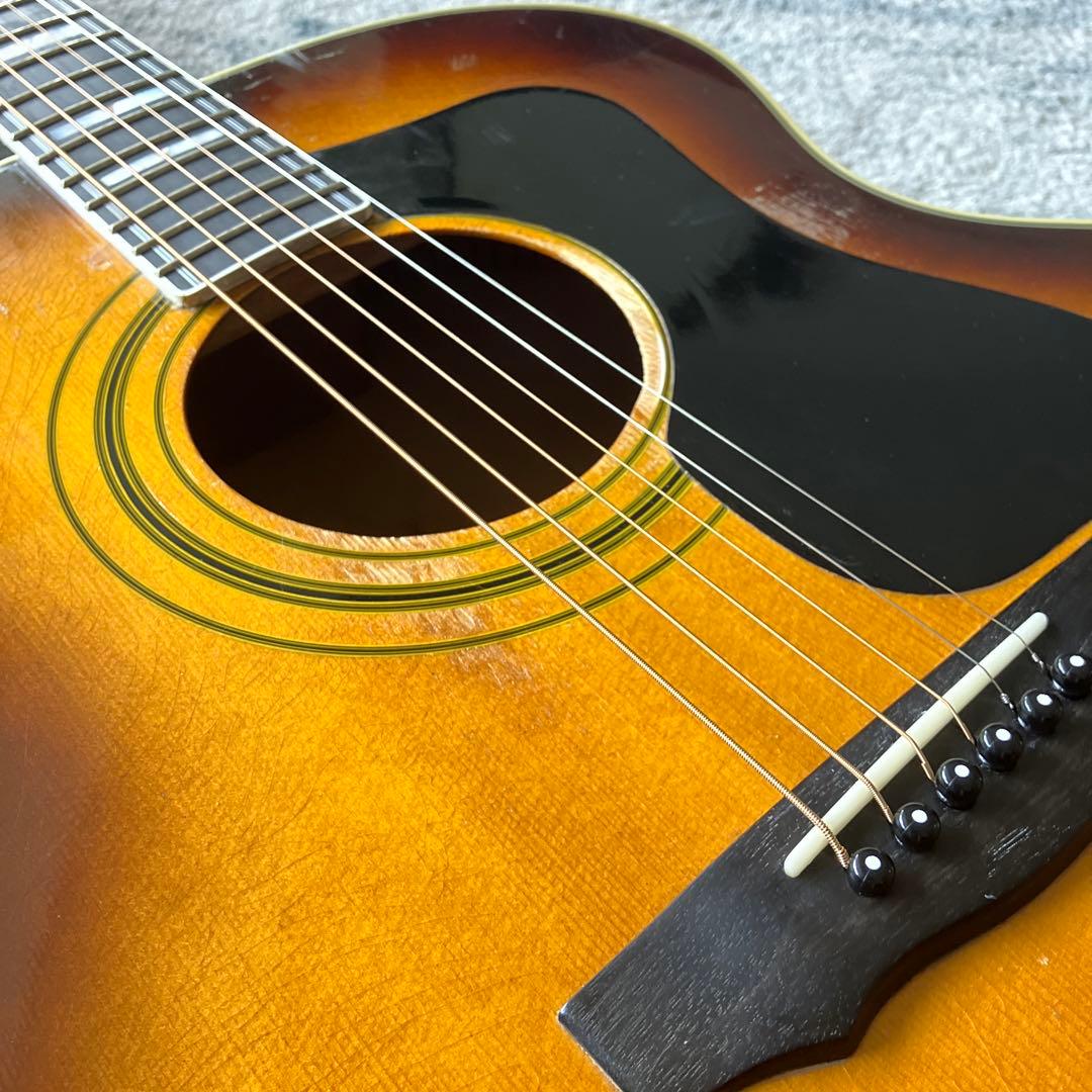 Guild F-50 SB 1974年製　サンバースト　激鳴り　リフレット済み