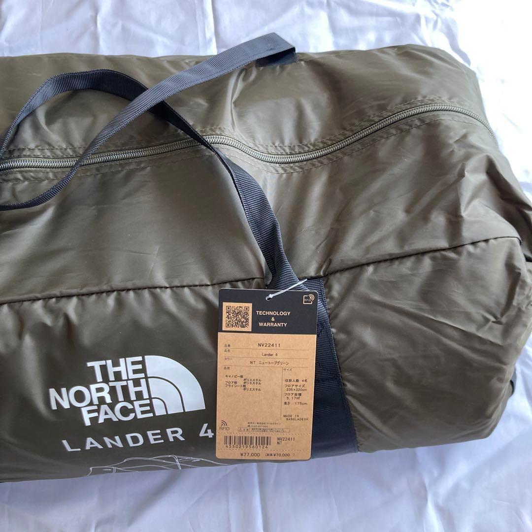 【新品】ノースフェイス ランダー4 テント(NV22411)