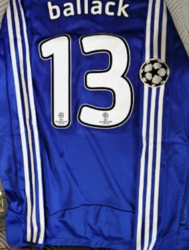 08/09 チェルシー ホーム 13番 バラック 長袖 ユニフォーム