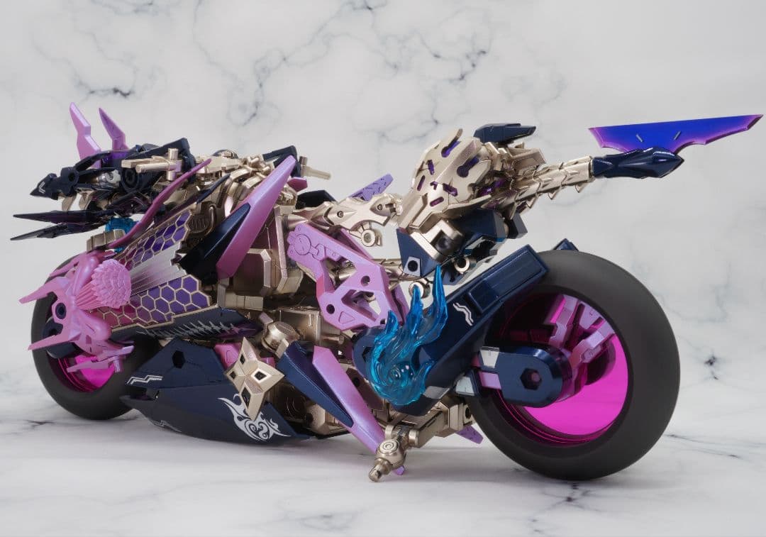 メガミデバイス 皇巫 ツクヨミ+バイク 完成品 塗装品