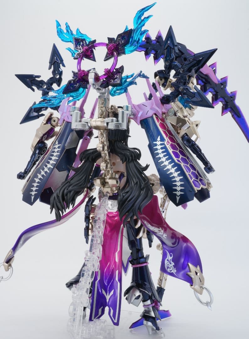 メガミデバイス 皇巫 ツクヨミ+バイク 完成品 塗装品