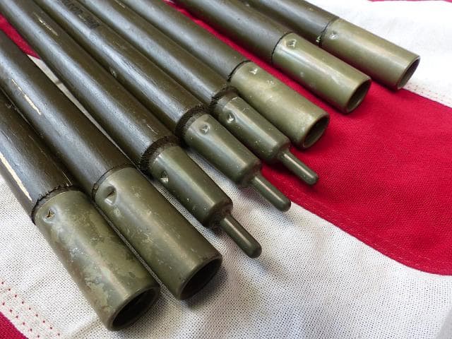 1968” 米軍実物 ナム戦 デッド!　テントポール　8本セット 軍幕 297