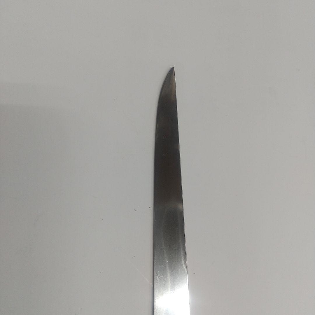 小刀　　銘　月山貞一造 　小柄　海老の図柄　刀装具　日本刀　小道具