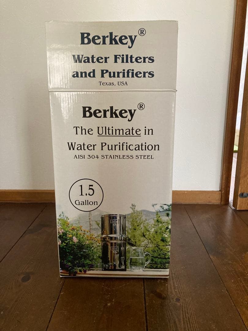 Berkey (バーキー) 大型非常用浄水器 ブラック　別売り蛇口付　災害対策