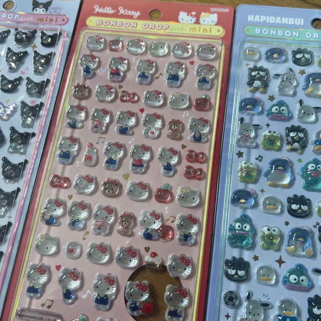 ボンボンドロップシール　サンリオミニ　ミニ シールセット