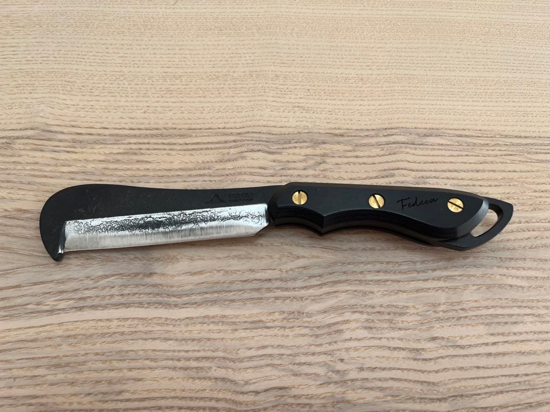 フェデカ 鍛造バトニング鉈 プレーンブラック