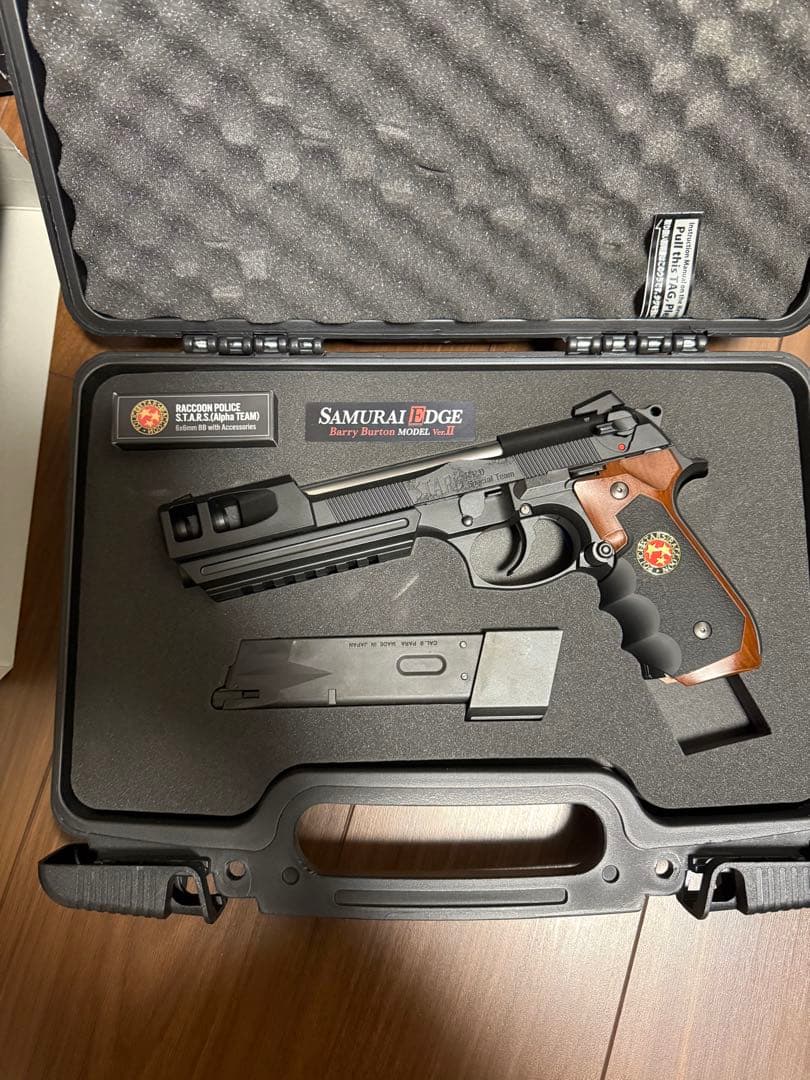 バイオハザード トイガン SAMURAI EDGE セット　ジル　バリー