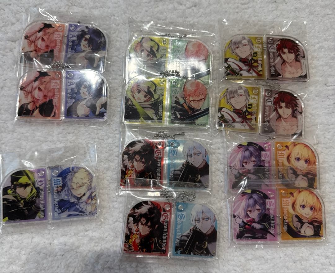 終わりのセラフ アクリルチャームコレクション 2個入り