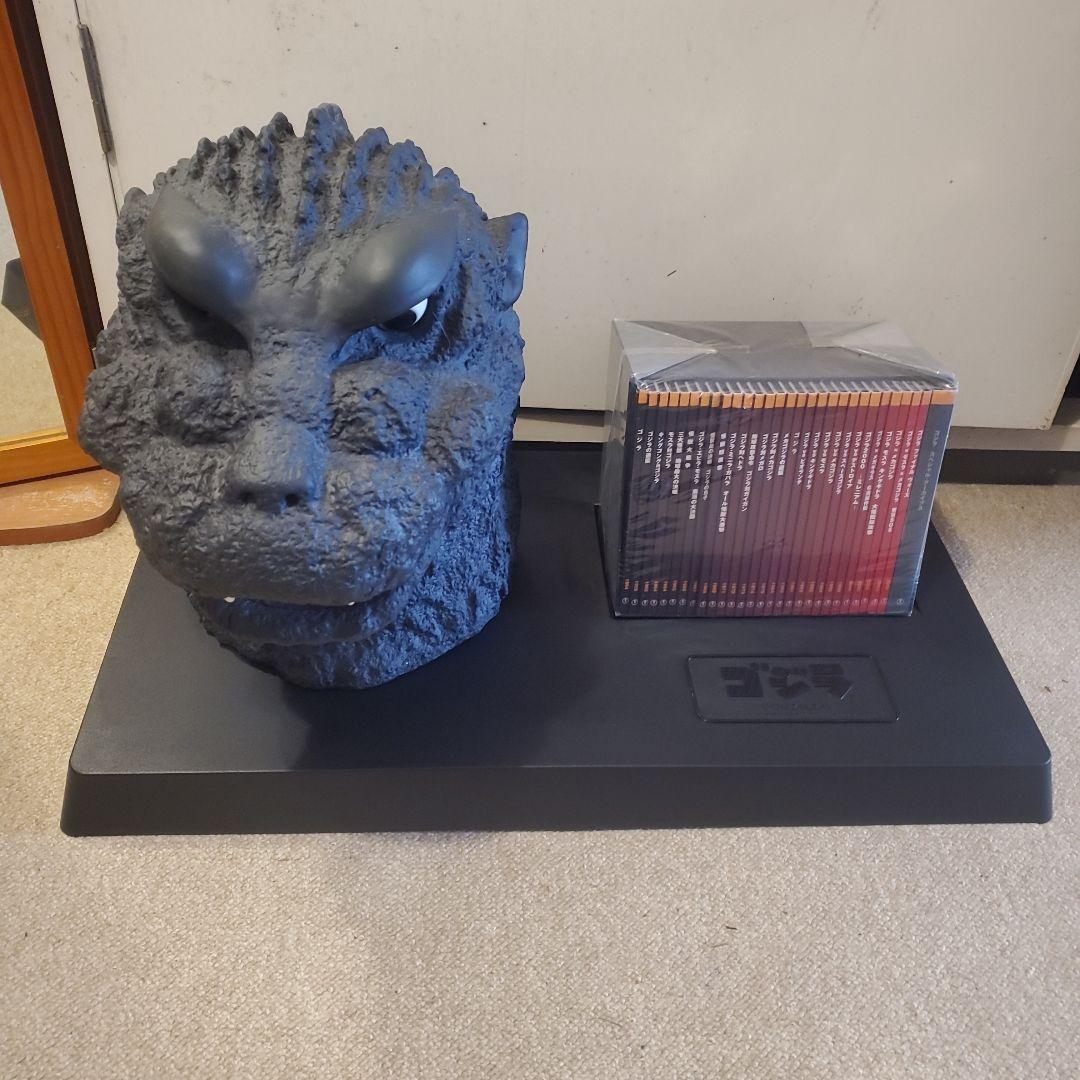 GODZILLA FINALBOX リアルヘッドフィギュア 未開封DVDセット