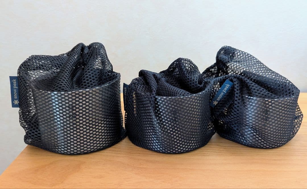 スノーピーク スタッキングマグ雪峰M200, 300, 400 3個セット