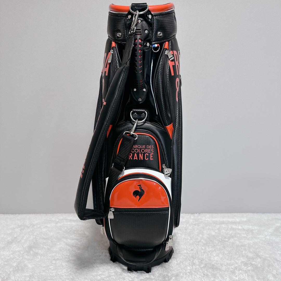 未使用級 le coq sportif ルコック キャディバッグ ゴルフ 男性