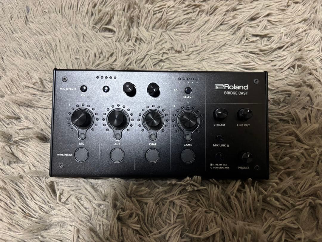 Roland BRIDGE CAST デュアルバスゲーミングミキサー