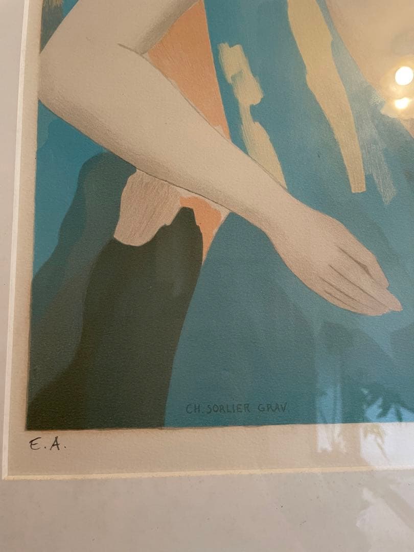 マリー・ローランサン　リトグラフ　希少品