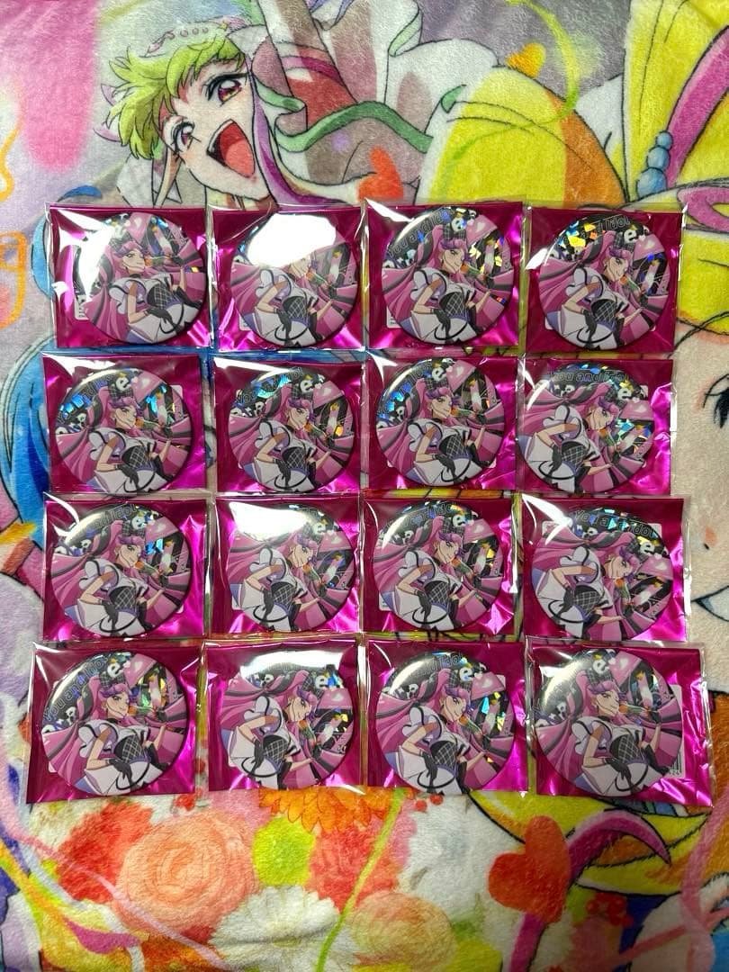 泊*ん様 キミとアイドルプリキュア ドリームステージ 缶バッジ キュアキッス16