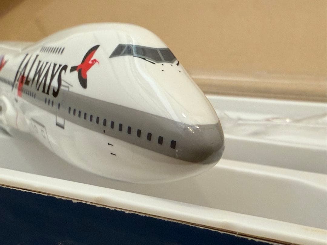 エ*空様 超レア！JAL WAYS B747-100 リゾッチャ1/200