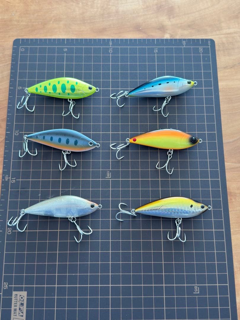 レイクトラウト　ルアーセット