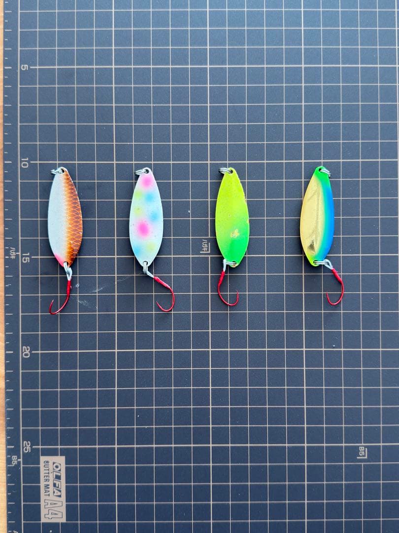 レイクトラウト　ルアーセット