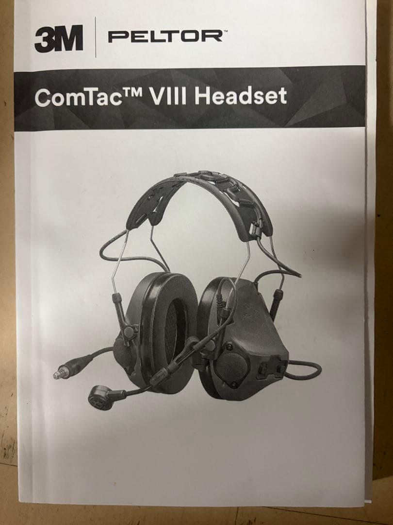 3M PELTOR ComTac VIII ヘッドセット