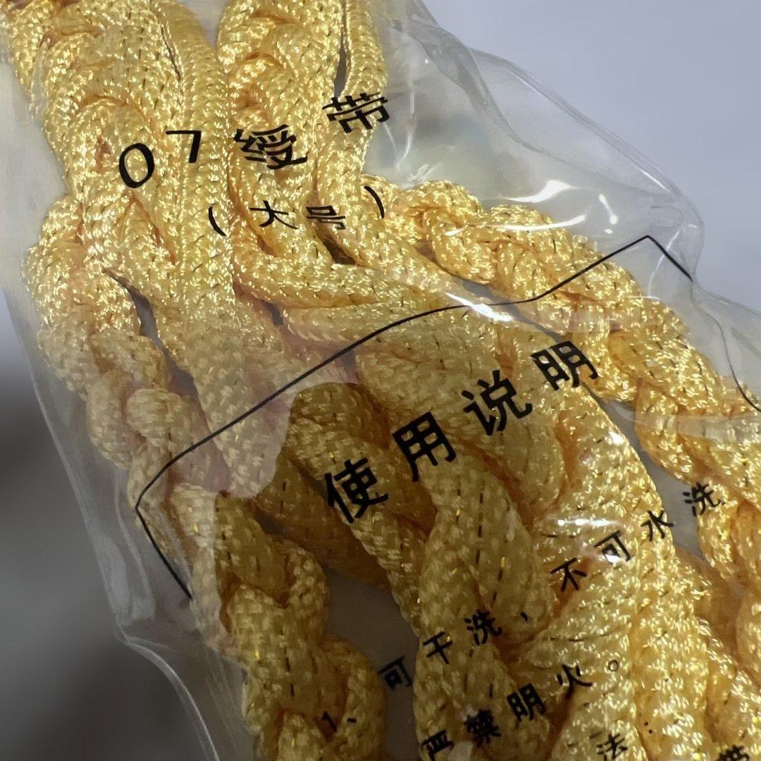 実物　現役用中国人民解放軍07式現用金色授帯　礼服用