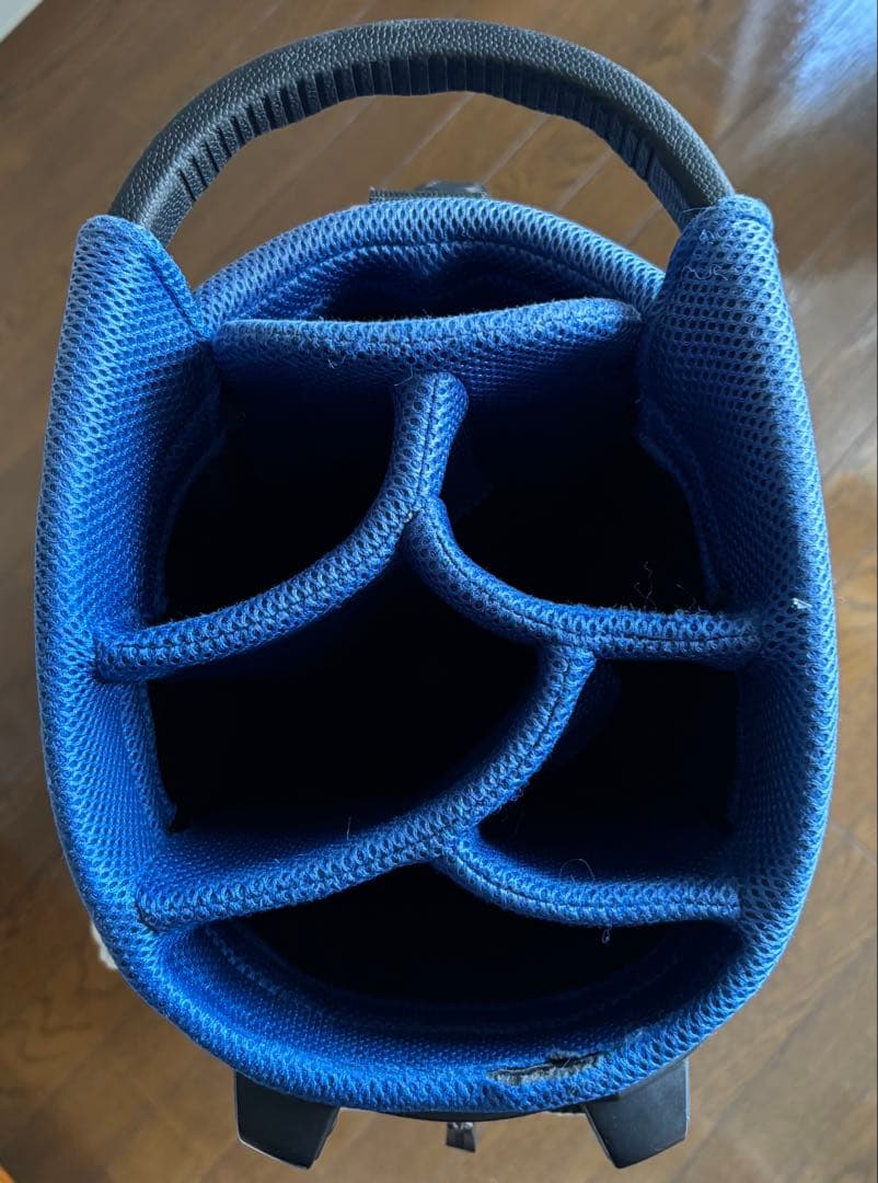 ⭐️早い者勝ち⭐️PEARLY GATES キャディバッグ ホワイト/ブルー