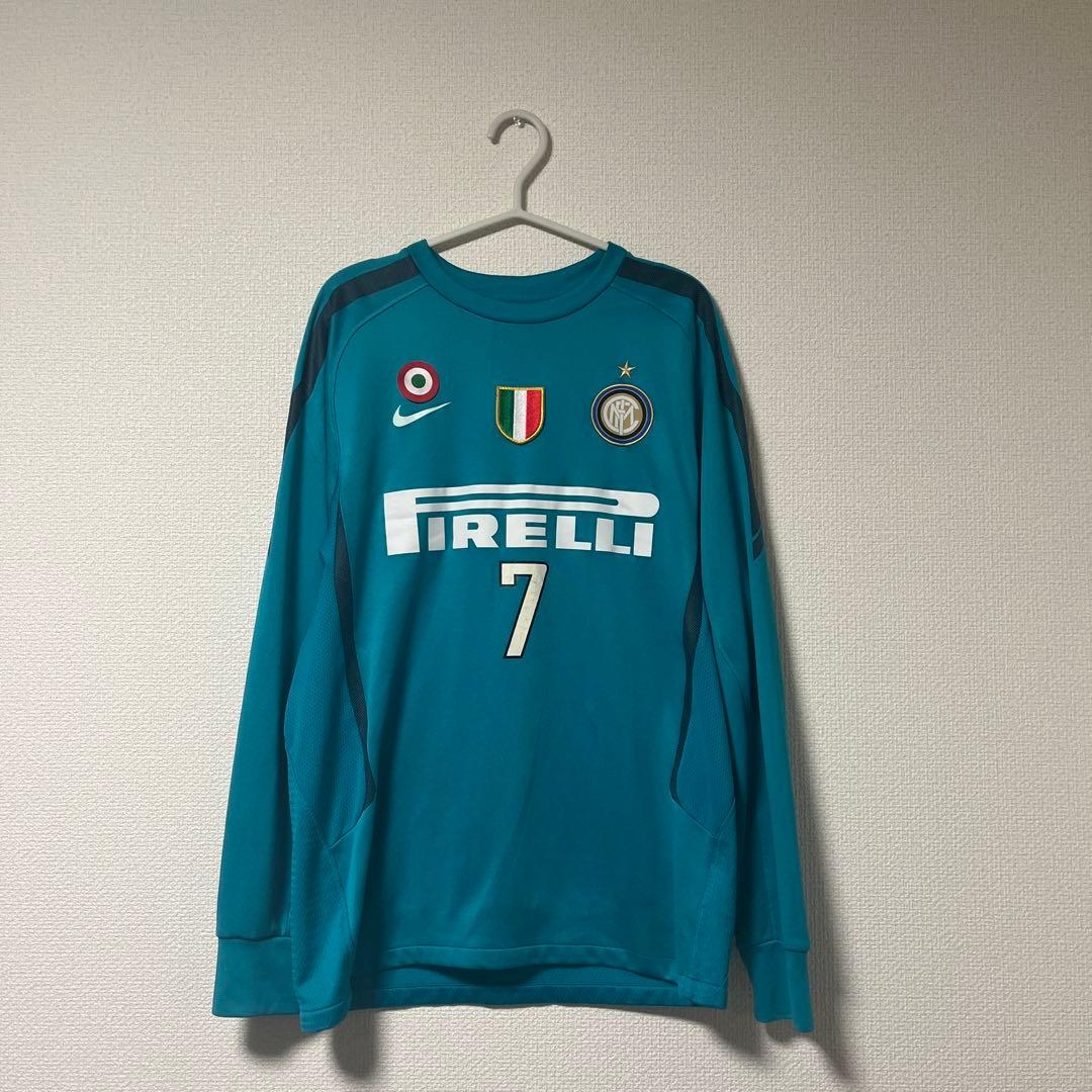 インテル　プラクティスシャツ 選手支給品