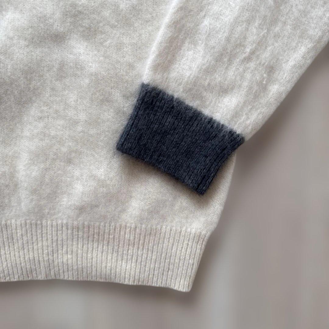 マスターバニー　ニット　L〜XL相当 白　ホワイト　グレー　ウール上質　5