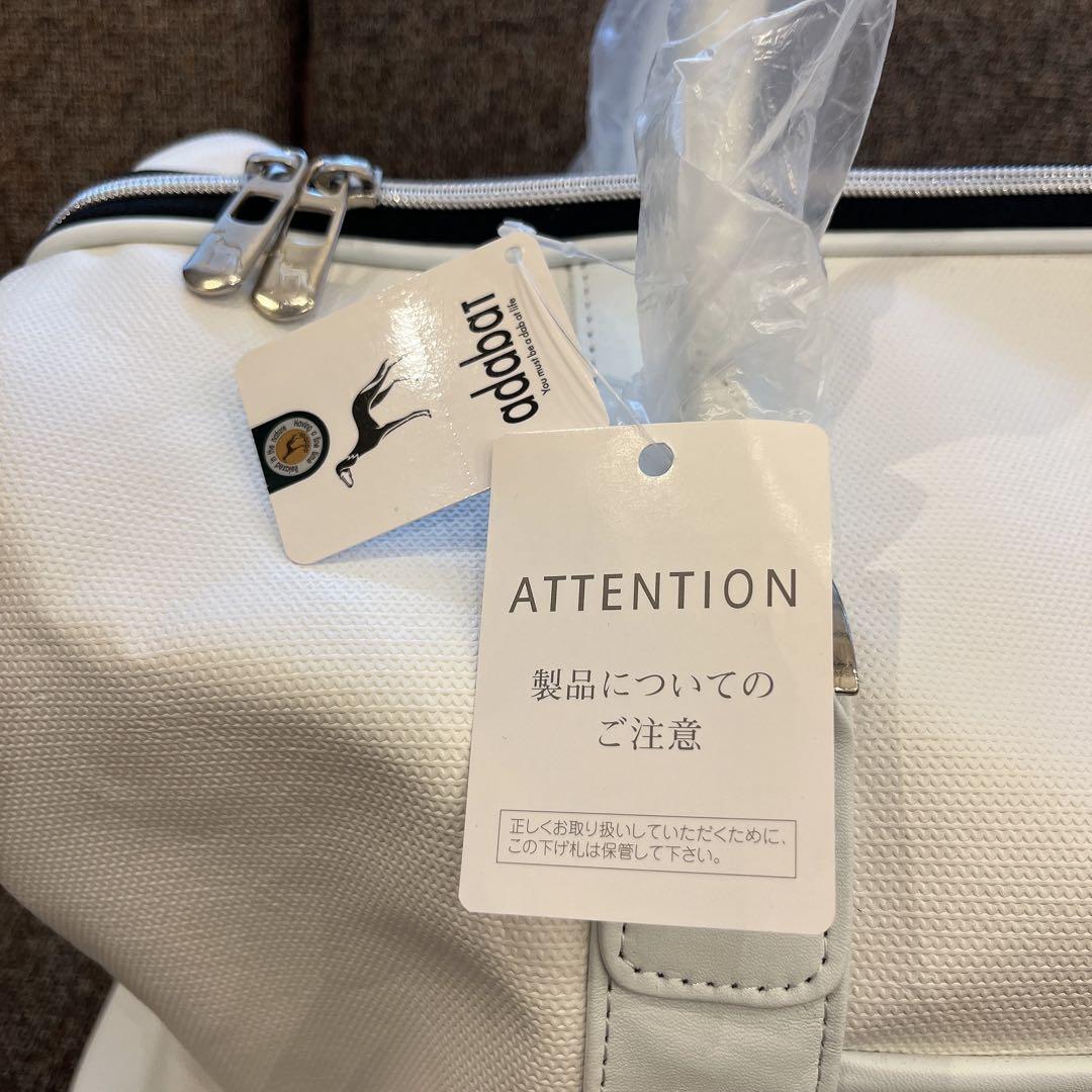 adabat ゴルフバッグ　白色　新品　タグ付き